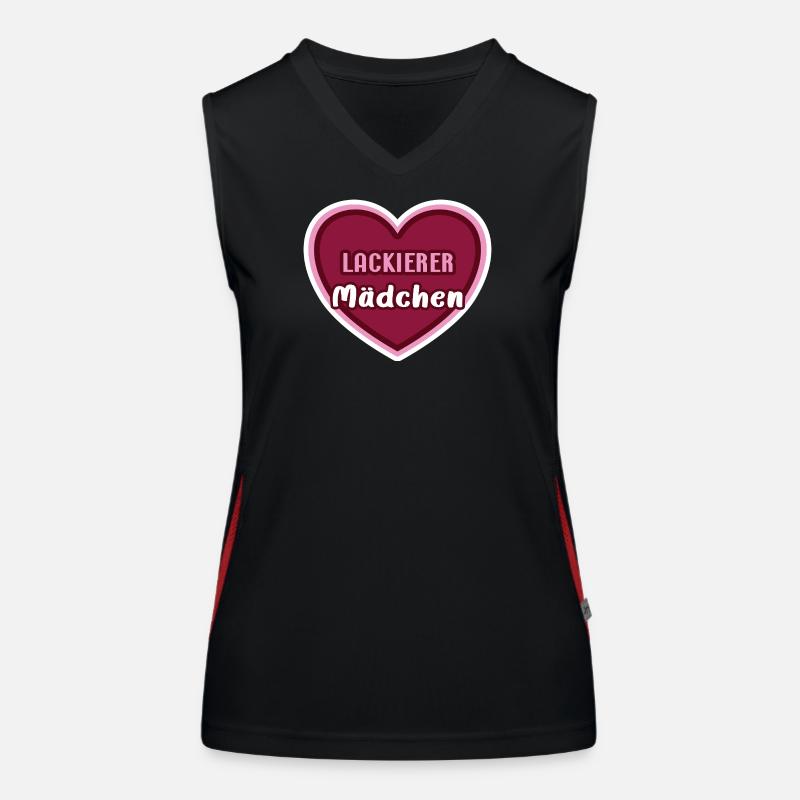 Painter Girl Children Painter Trainee Trainee Women's Functional Contrast Tank Top