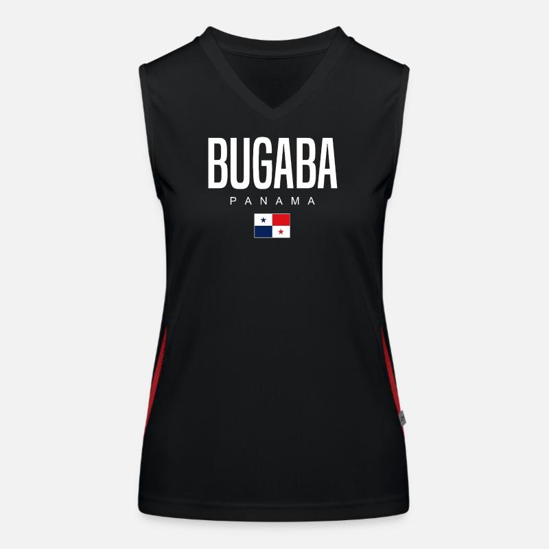 Bugaba Panama Panamaer Funktionelles Kontrast-Tank Top für Frauen