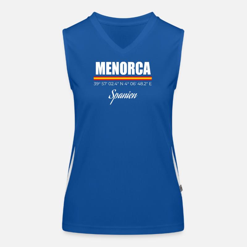 Menorca Women's Functional Contrast Tank Top