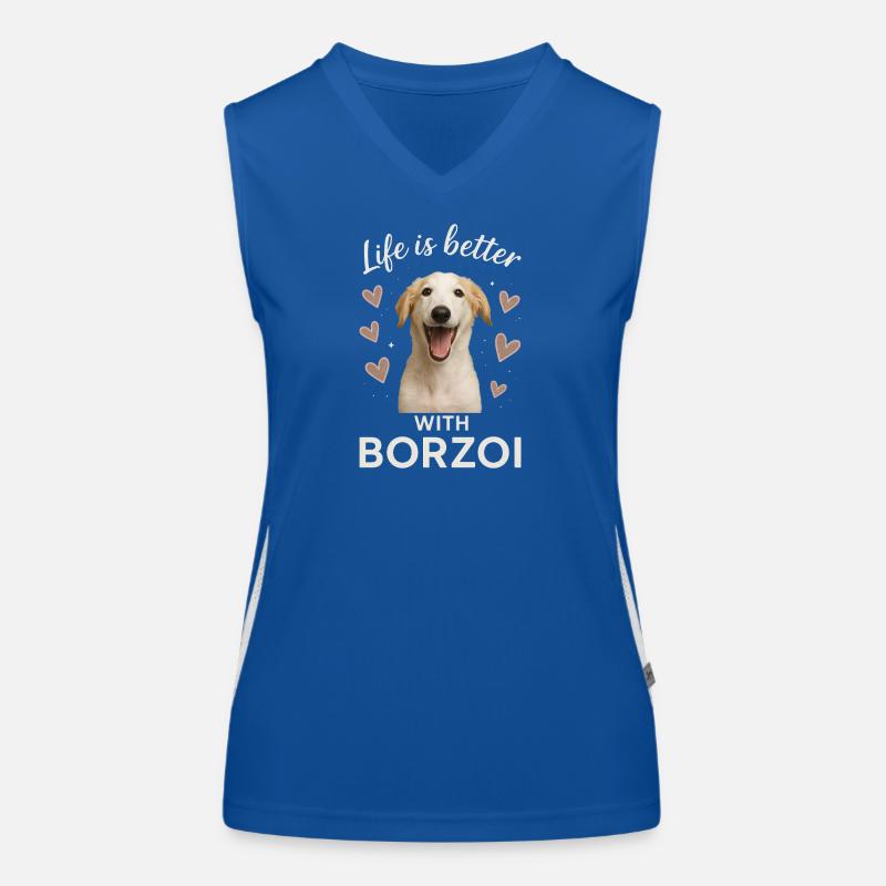 Barzoï Débardeur respirant contrasté Femme
