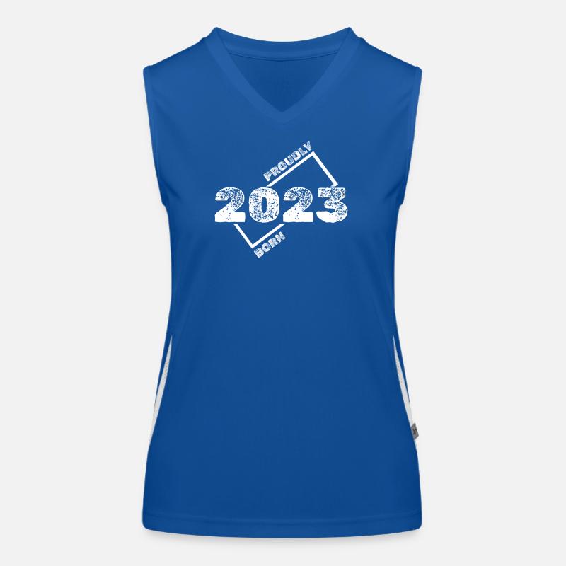 Geschenkidee 2023 Funktionelles Kontrast-Tank Top für Frauen