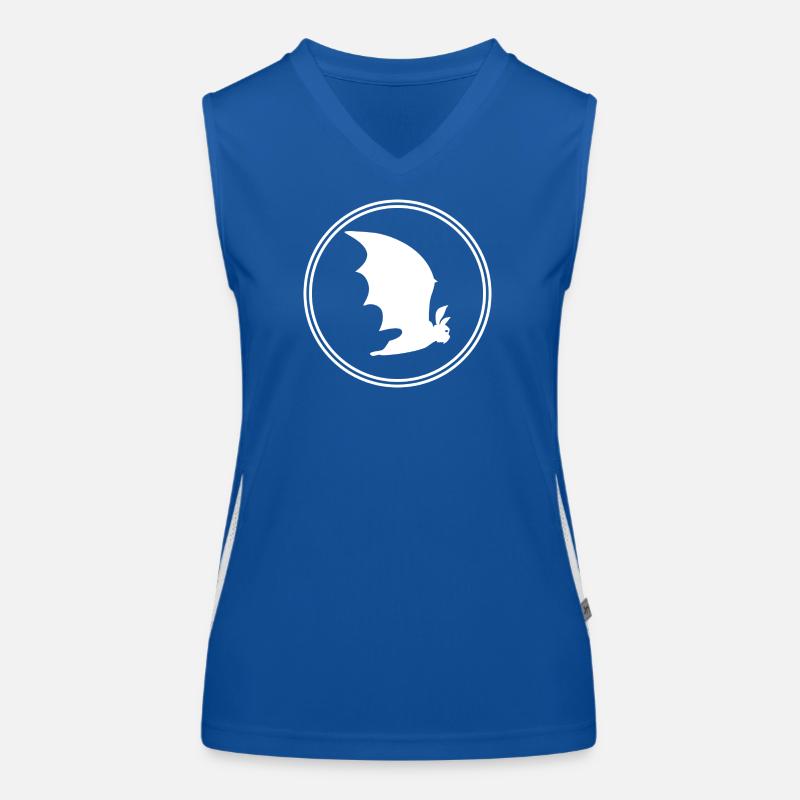 Bat Gothic: Night, Vampire & Freedom Women's Functional Contrast Tank Top