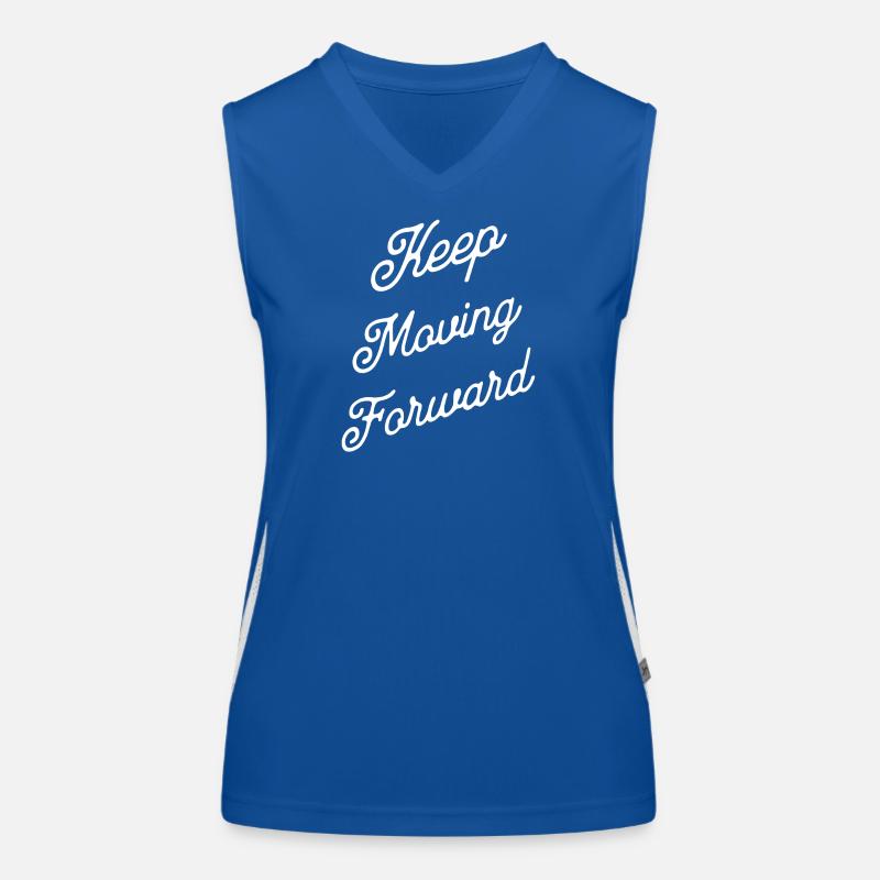 Erweitertes Always-Lettering-Skript Funktionelles Kontrast-Tank Top für Frauen