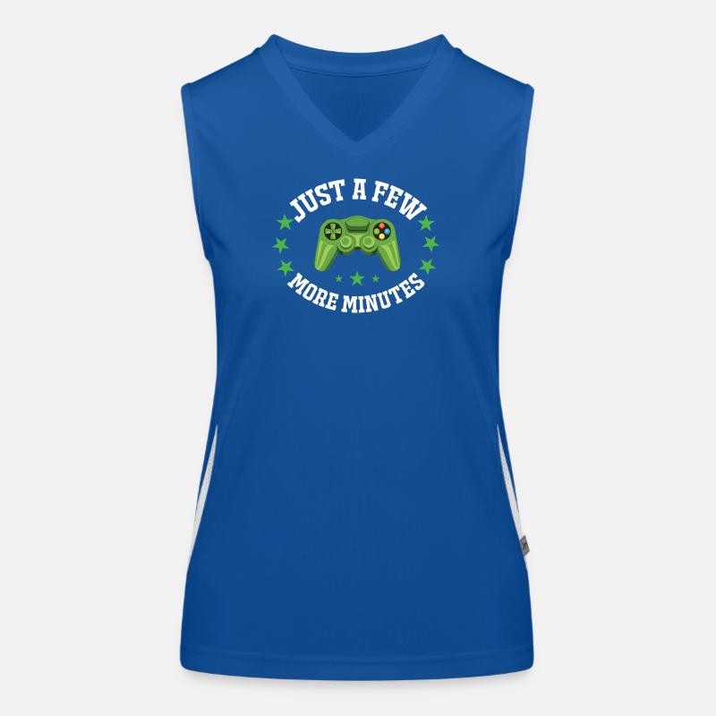 Just a few more minutes Controller Women's Functional Contrast Tank Top