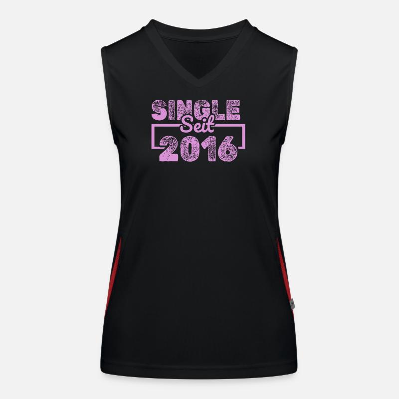 Single, 2016 Débardeur respirant contrasté Femme