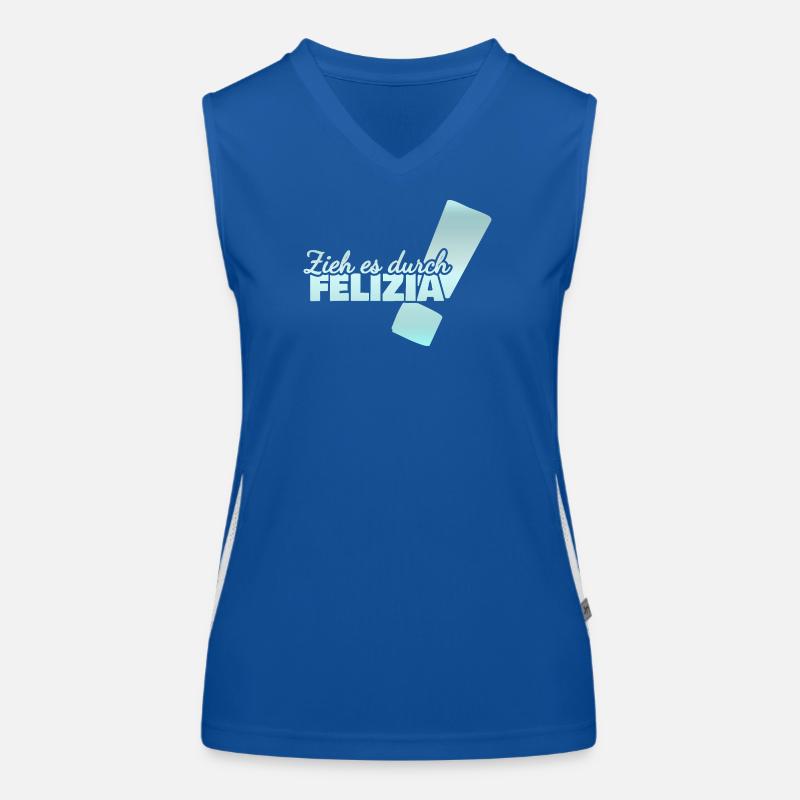 First name Felizia Women's Functional Contrast Tank Top