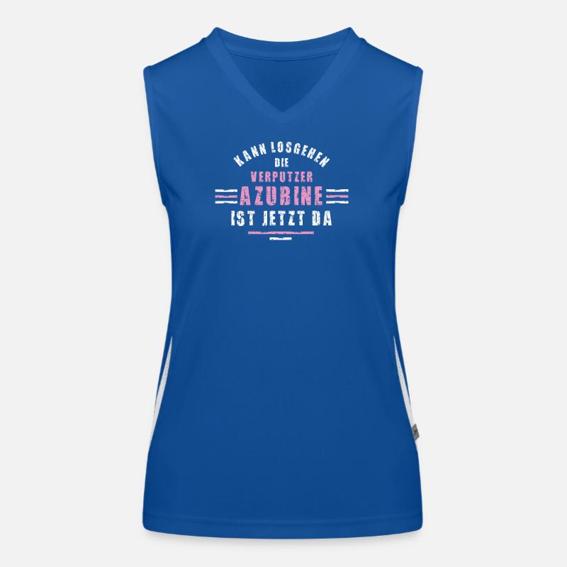 Plasterer Trainee Training Apprenticeship Plasterer Women's Functional Contrast Tank Top