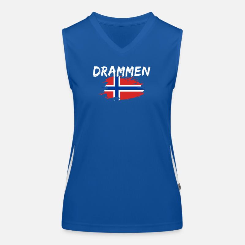 Drammen, Norway Women's Functional Contrast Tank Top