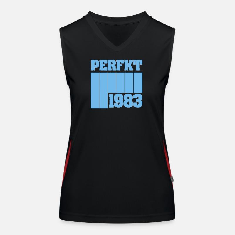 1983 1983 Débardeur respirant contrasté Femme