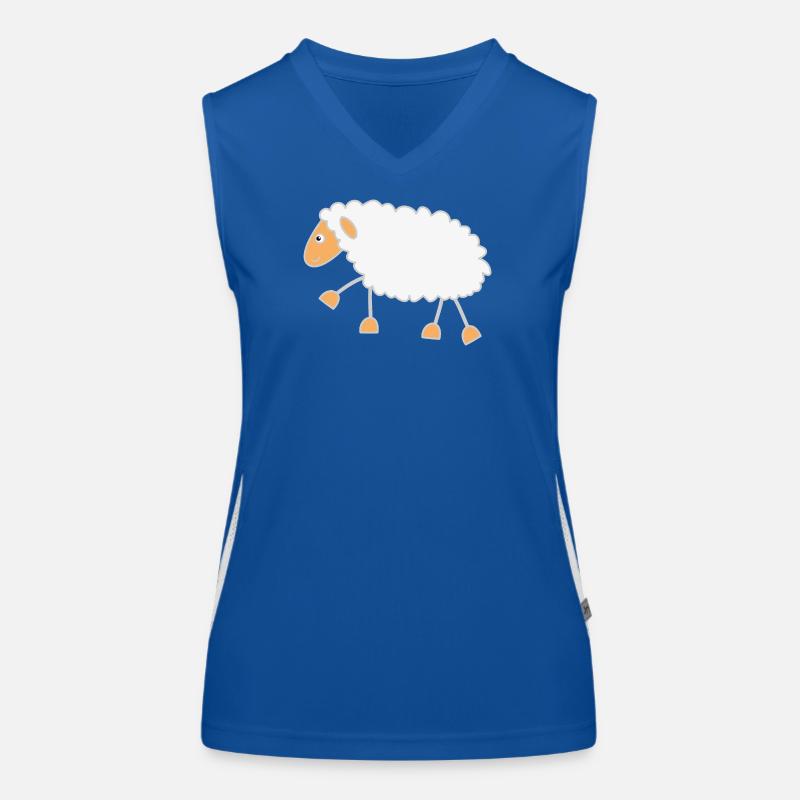 Drôle de mouton Débardeur respirant contrasté Femme