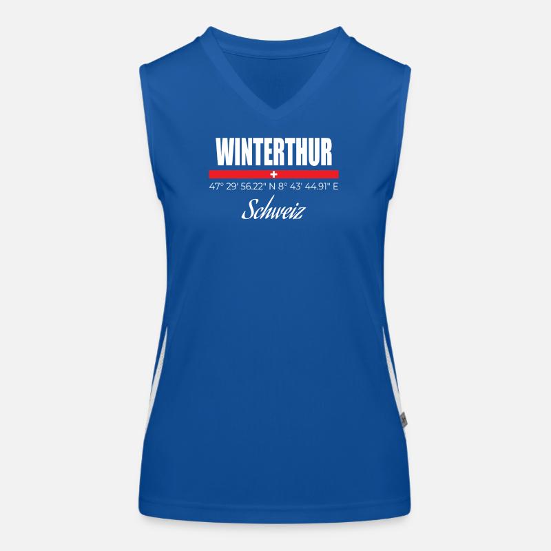 Winterthur Funktionelles Kontrast-Tank Top für Frauen