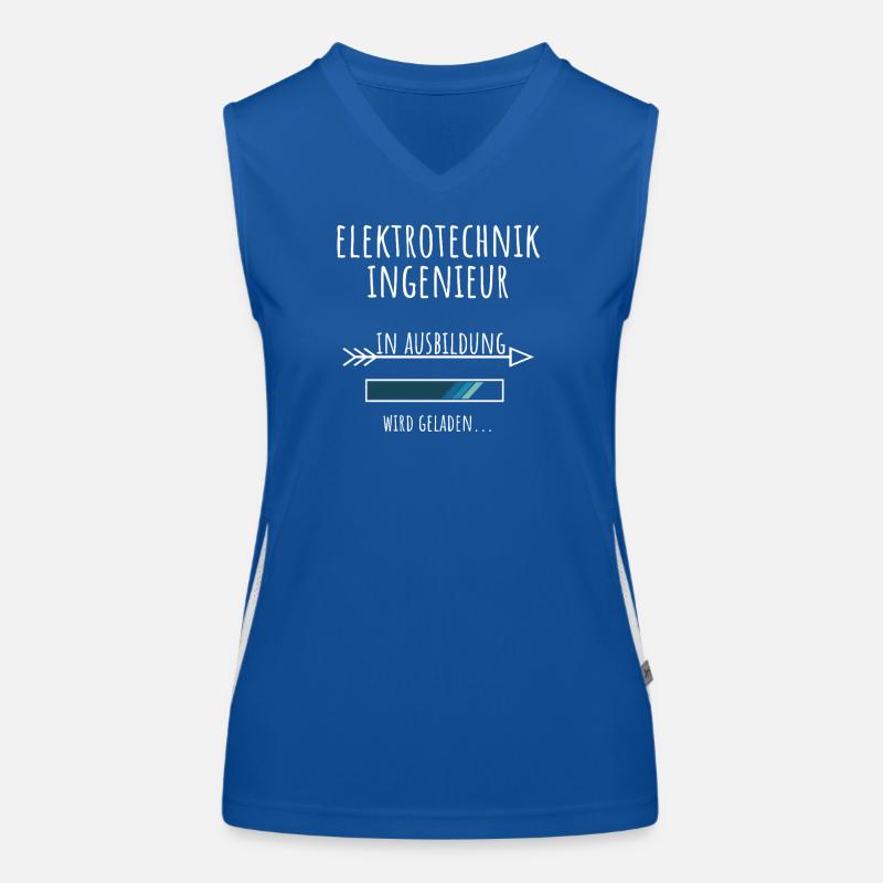 Elektrotechnik Studium Beruf Ausbildung Funktionelles Kontrast-Tank Top für Frauen