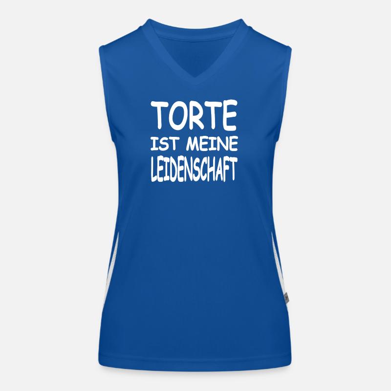 Torte Funktionelles Kontrast-Tank Top für Frauen
