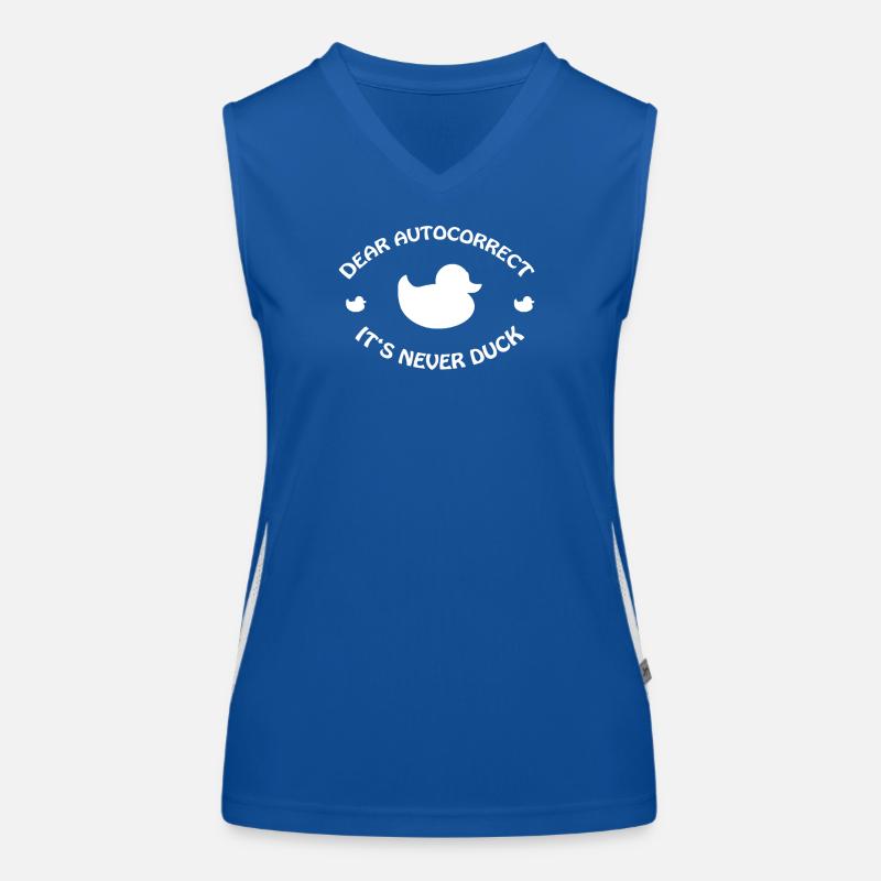 DUCK Funktionelles Kontrast-Tank Top für Frauen