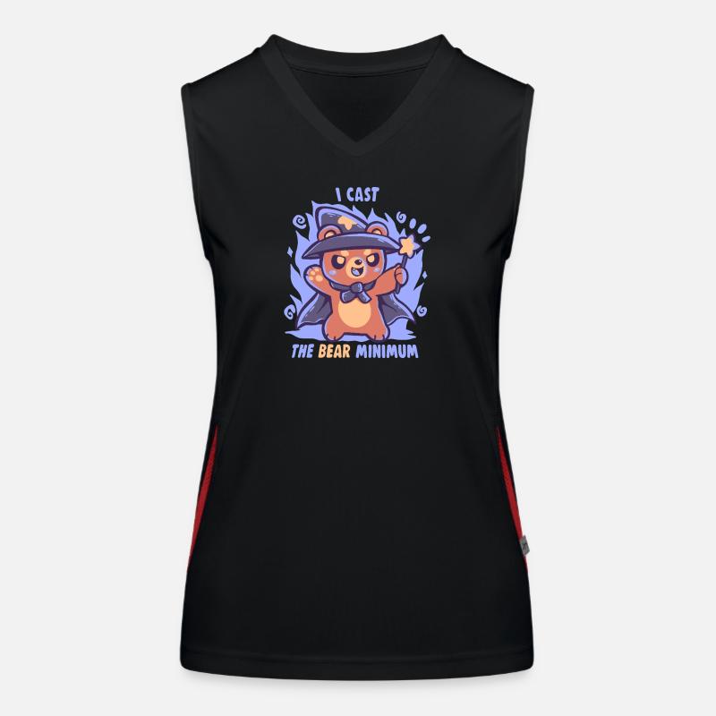 Le sort minimum de l’ours Débardeur respirant contrasté Femme