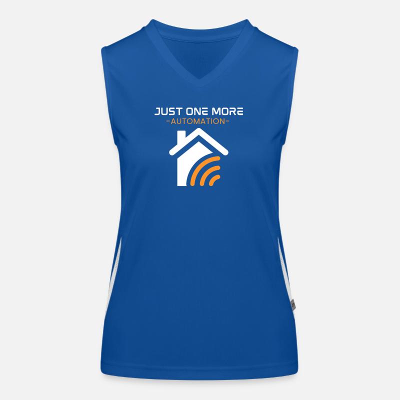 Nur noch eine Automatisierung Funktionelles Kontrast-Tank Top für Frauen