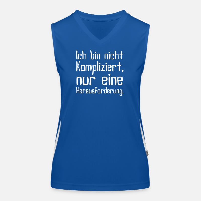 Nicht kompliziert – Herausforderung Funktionelles Kontrast-Tank Top für Frauen