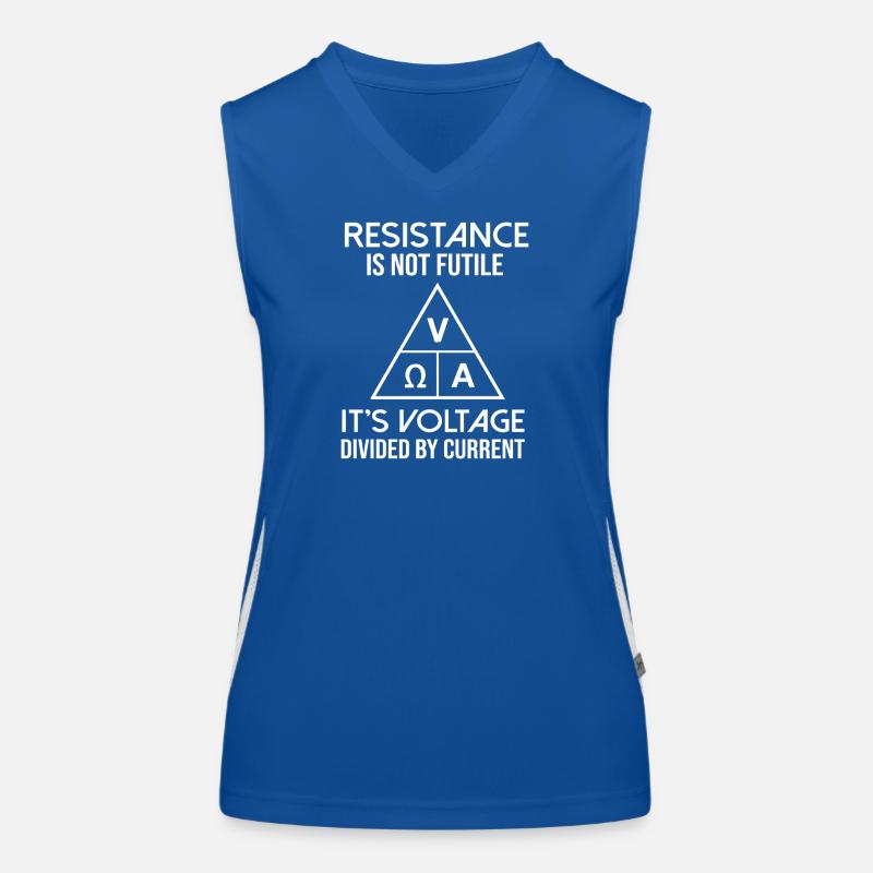 Physics Physicist Physics Student Physics Teacher Women's Functional Contrast Tank Top