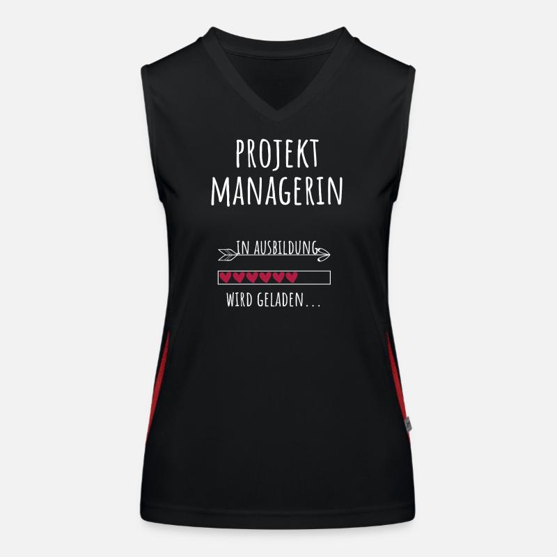 Project Manager Project Management Studies Profession Women's Functional Contrast Tank Top