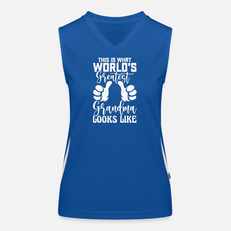 Oma Muttertag Geschenk Weihnachtsgeschenke   Funktionelles Kontrast-Tank Top für Frauen