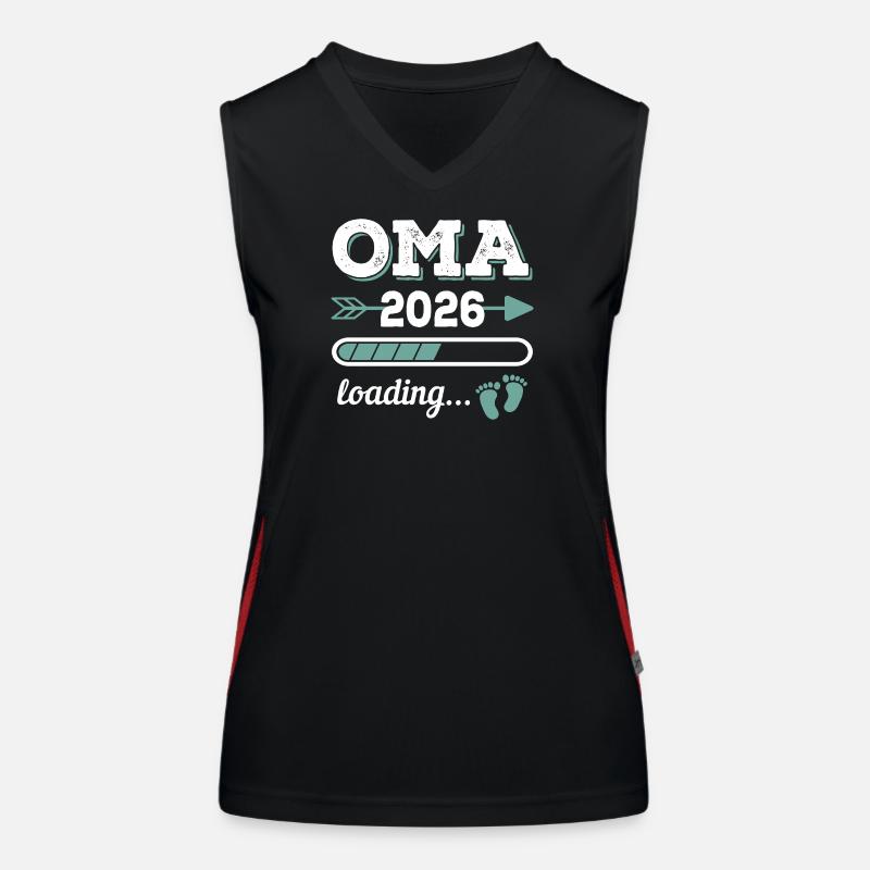 Grand-mère 2026 Loading Idée cadeau future grand-mère Débardeur respirant contrasté Femme