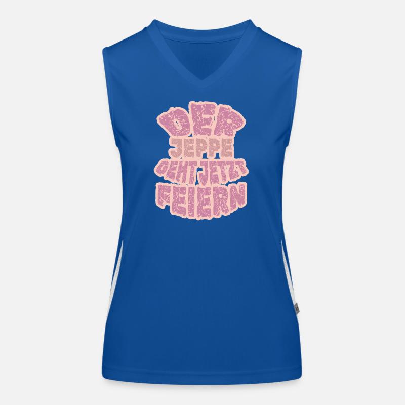 Jeppe als Jeppe Funktionelles Kontrast-Tank Top für Frauen