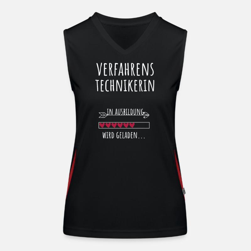 Process Engineer Studies Profession Training Women's Functional Contrast Tank Top