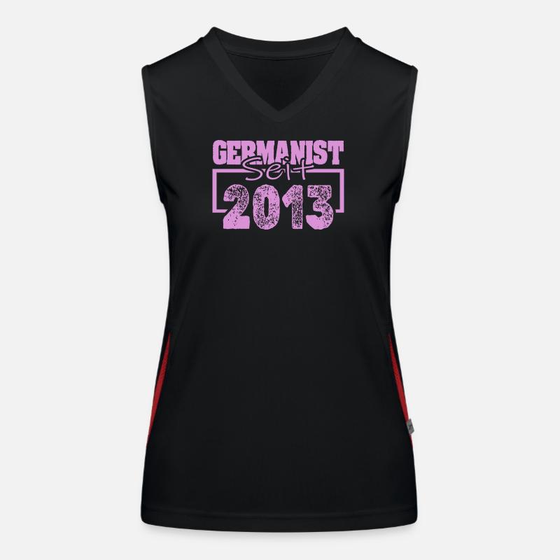 German Studies 2013 Women's Functional Contrast Tank Top