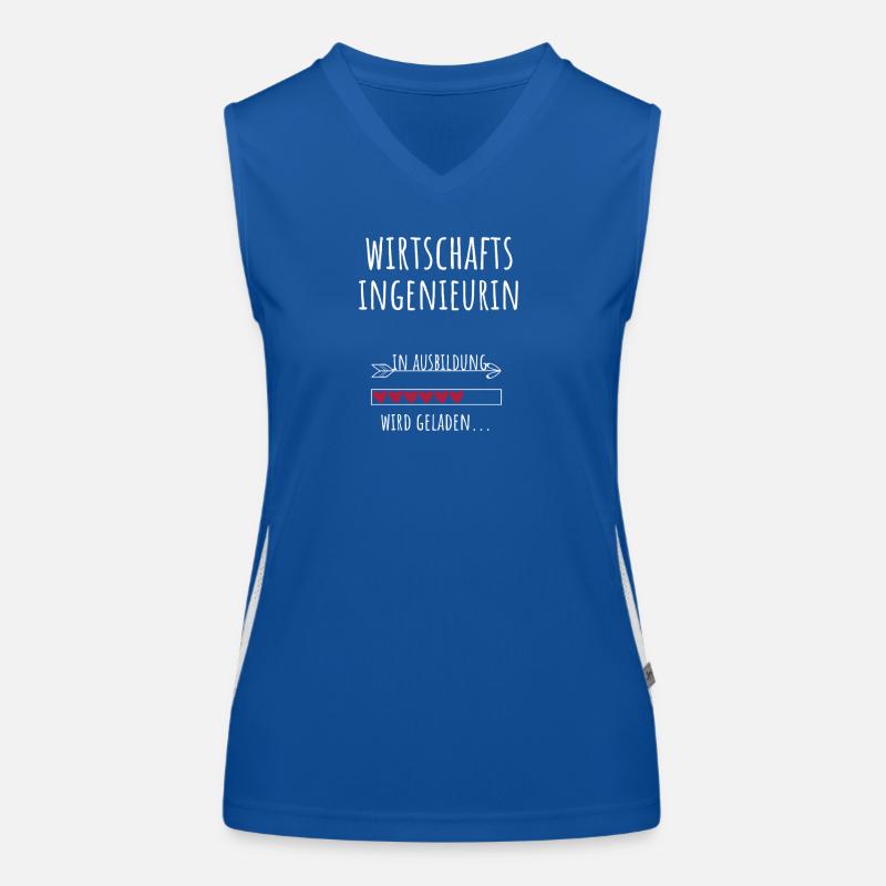 Studies Profession Training Industrial Engineer Women's Functional Contrast Tank Top