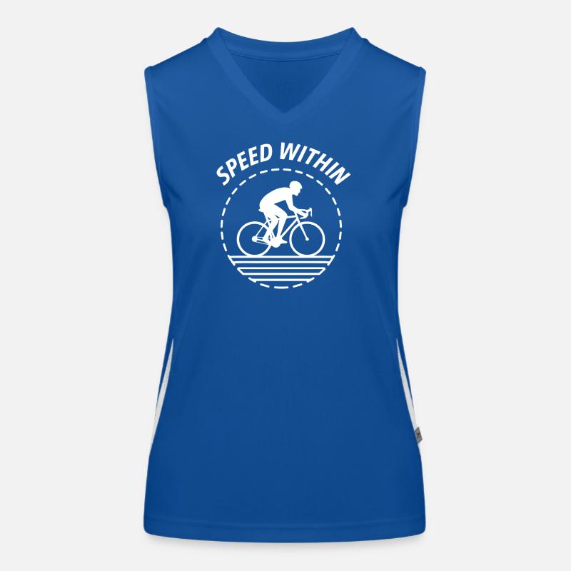 Speed Within Funktionelles Kontrast-Tank Top für Frauen