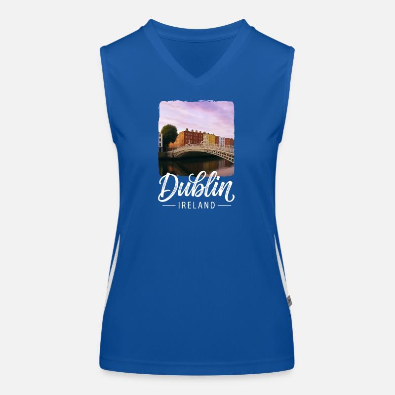 Dublin Funktionelles Kontrast-Tank Top für Frauen
