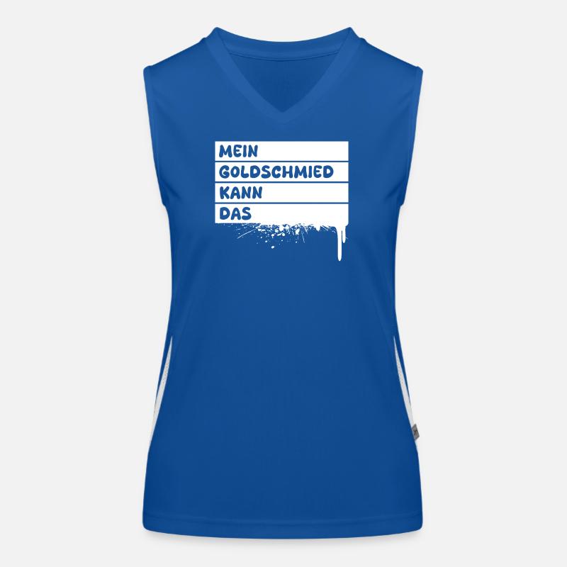 Goldsmith as a profession Women's Functional Contrast Tank Top