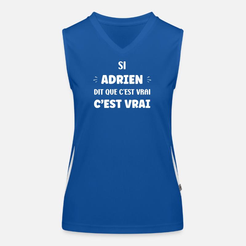 Adrien says it's true Women's Functional Contrast Tank Top
