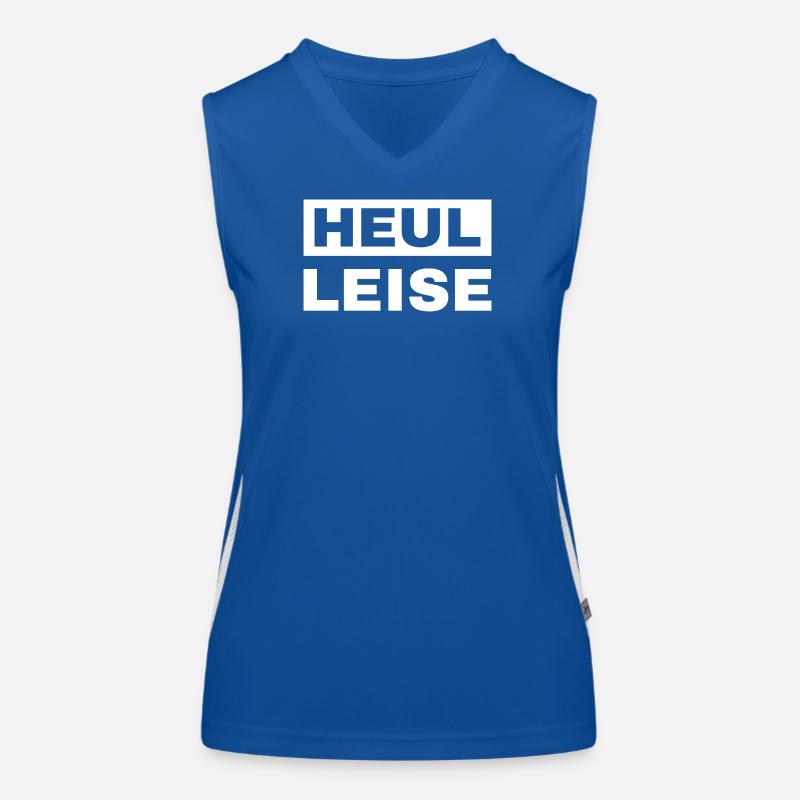 howl quietly Women's Functional Contrast Tank Top