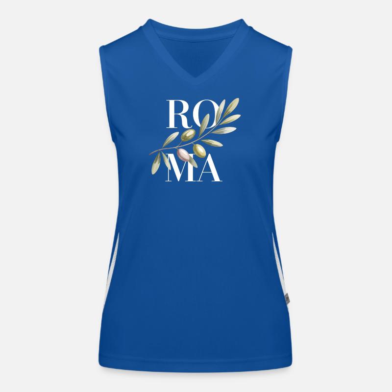 ROMA – Olive Branch Funktionelles Kontrast-Tank Top für Frauen