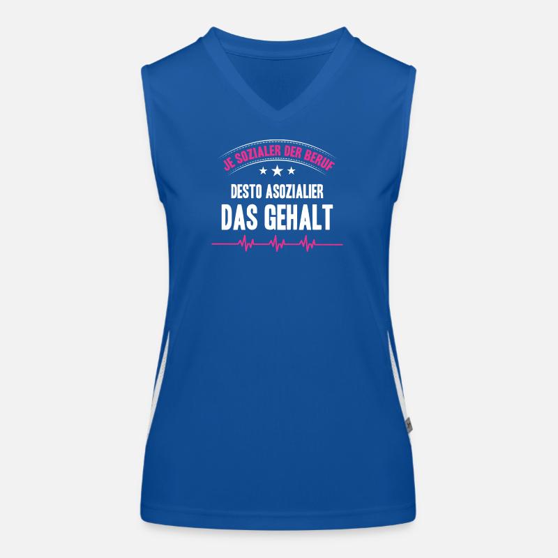 Pflegerin Geschenke Pflege Lustig Krankenpflegerin Funktionelles Kontrast-Tank Top für Frauen