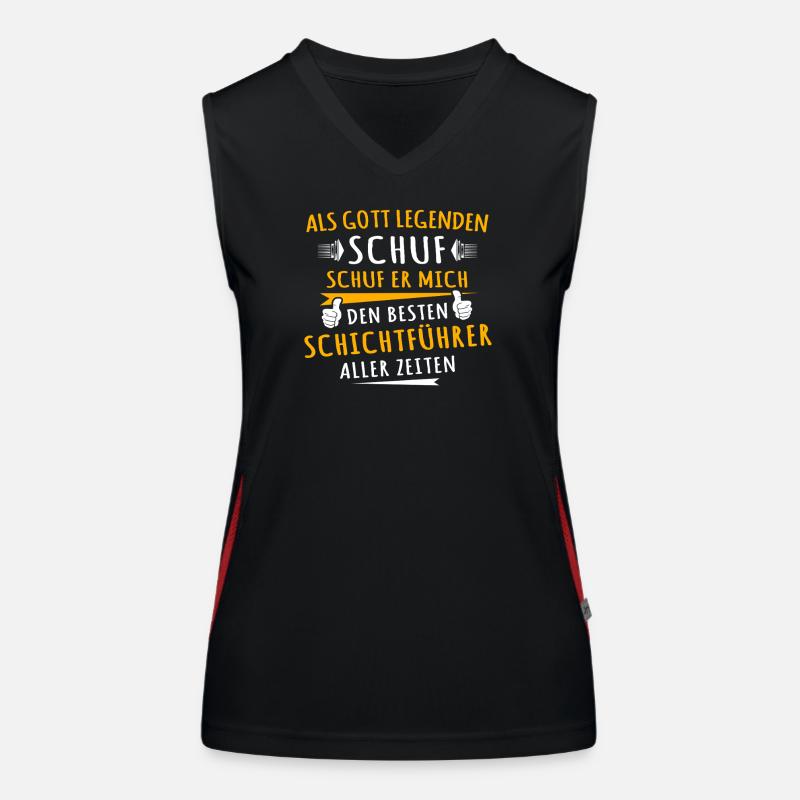 Shift Supervisor Women's Functional Contrast Tank Top
