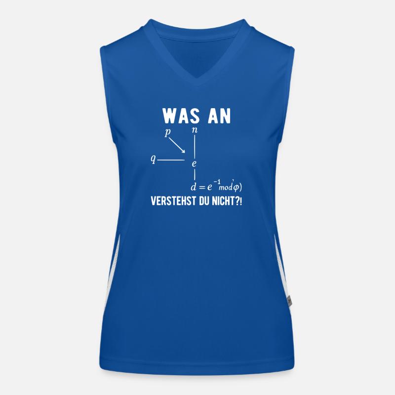 Informatiker Programmierer Computer Nerd Spruch  Funktionelles Kontrast-Tank Top für Frauen