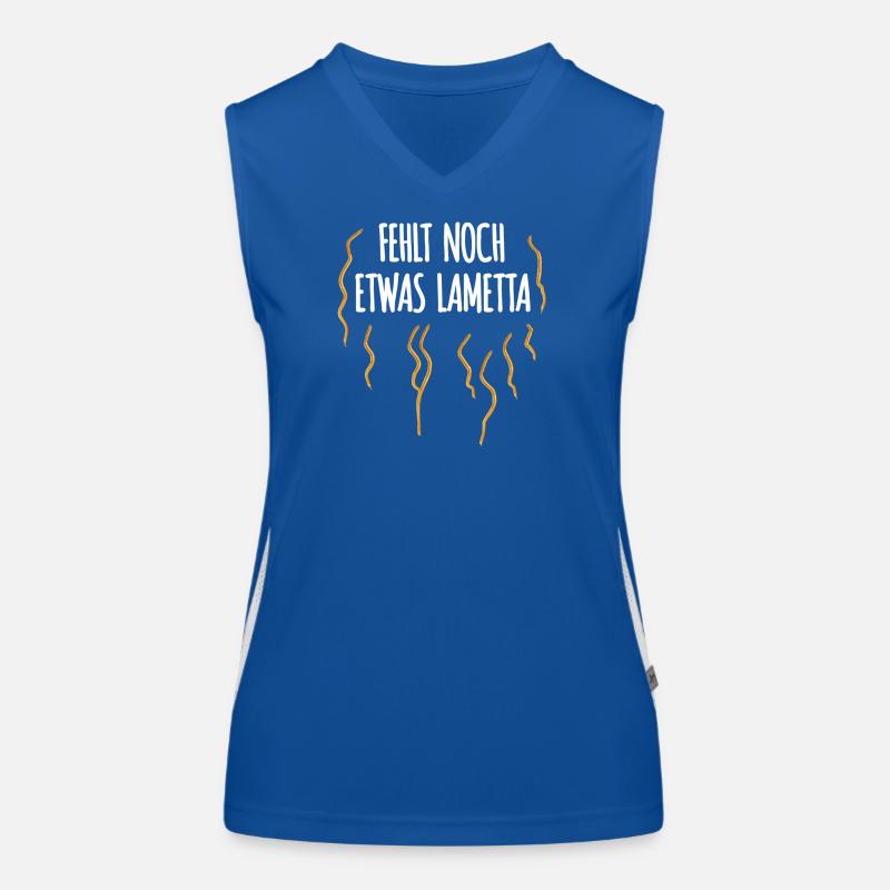 Still missing some tinsel Women's Functional Contrast Tank Top
