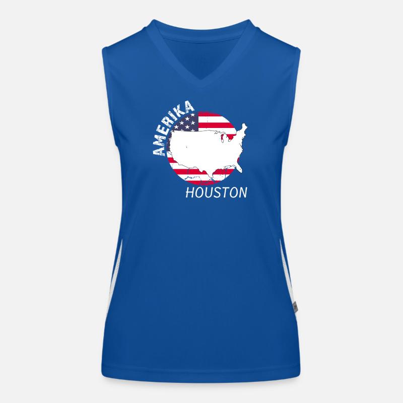 Houston Débardeur respirant contrasté Femme