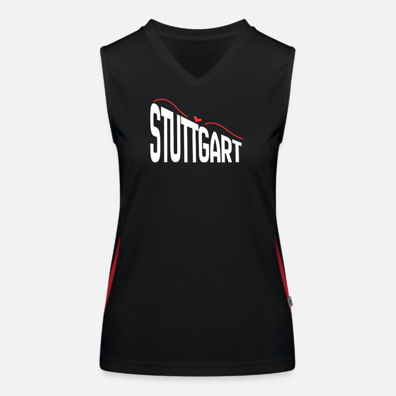 Stuttgart Débardeur respirant contrasté Femme