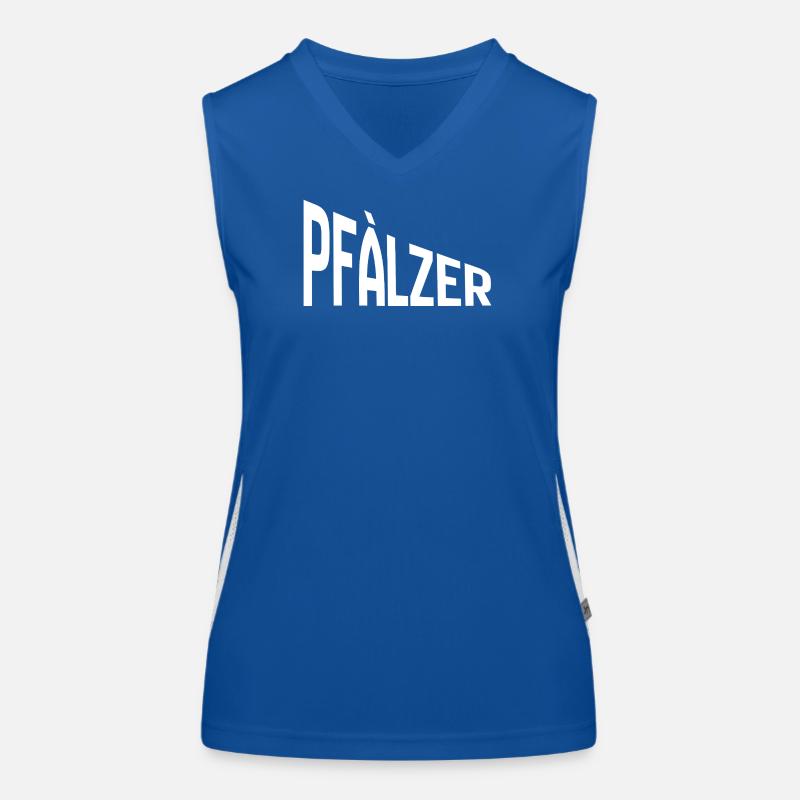Pfälzer Funktionelles Kontrast-Tank Top für Frauen