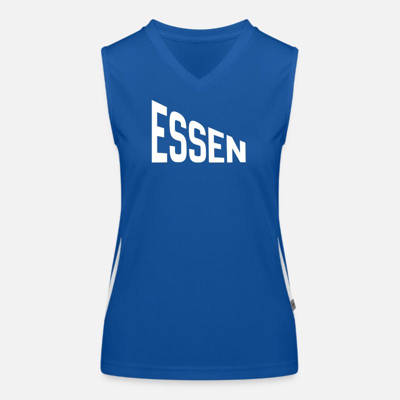 Essen Funktionelles Kontrast-Tank Top für Frauen