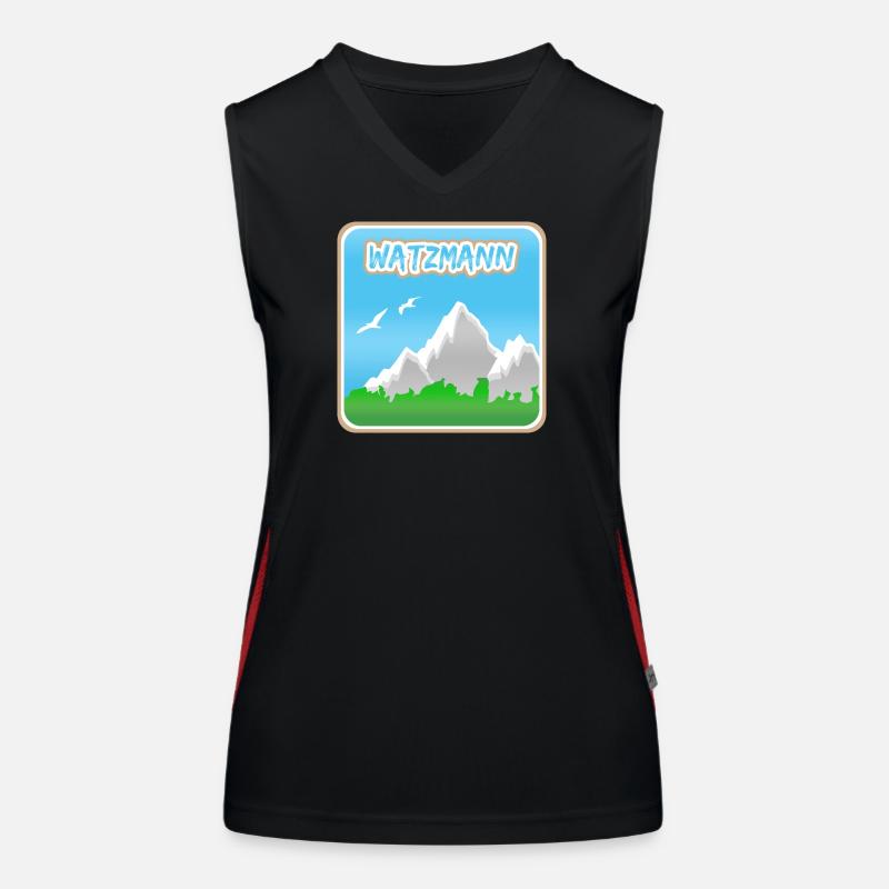 Mountaineering Watzmann Women's Functional Contrast Tank Top