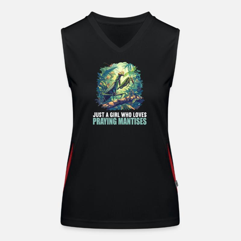 Gottesanbeterinnen Gottesanbeterin Funktionelles Kontrast-Tank Top für Frauen
