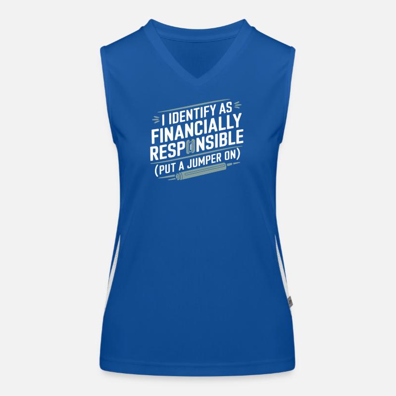 Financially Responsible Identity Tee Women's Functional Contrast Tank Top