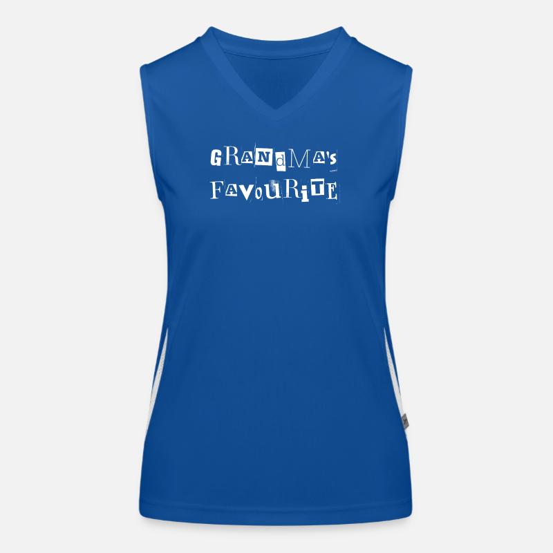 Omas Lieblings Funktionelles Kontrast-Tank Top für Frauen