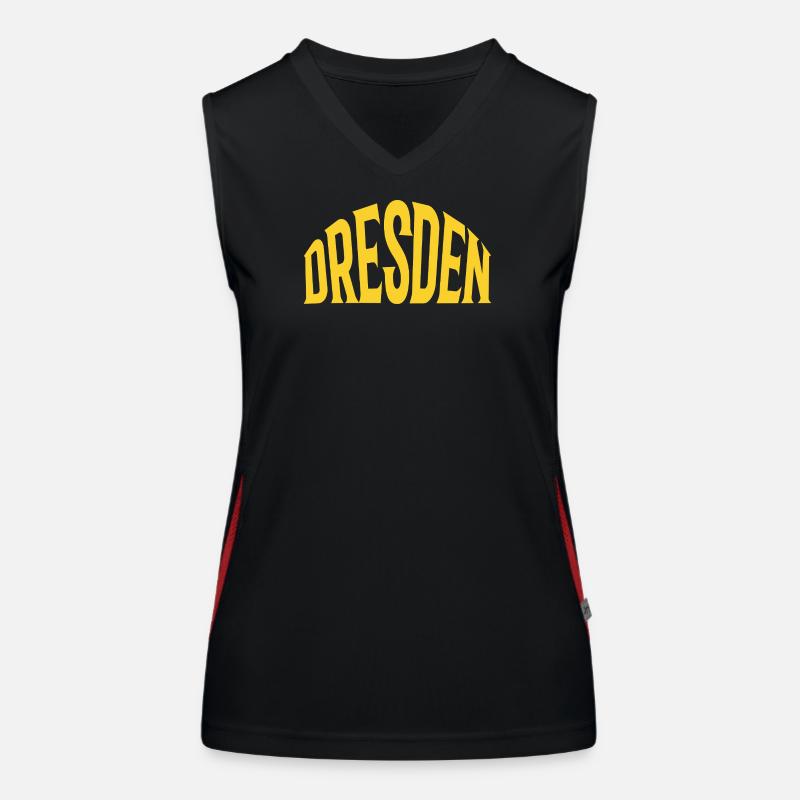 Dresde Débardeur respirant contrasté Femme