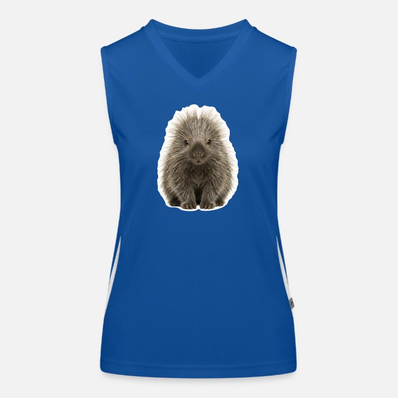 Porc-épic mignon - Mignon Débardeur respirant contrasté Femme