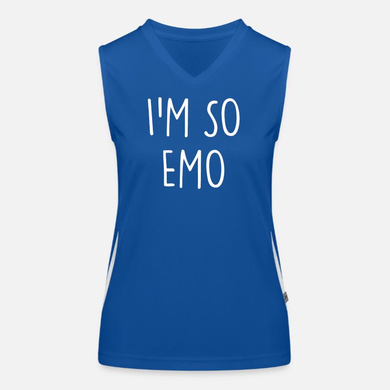 Emo Débardeur respirant contrasté Femme